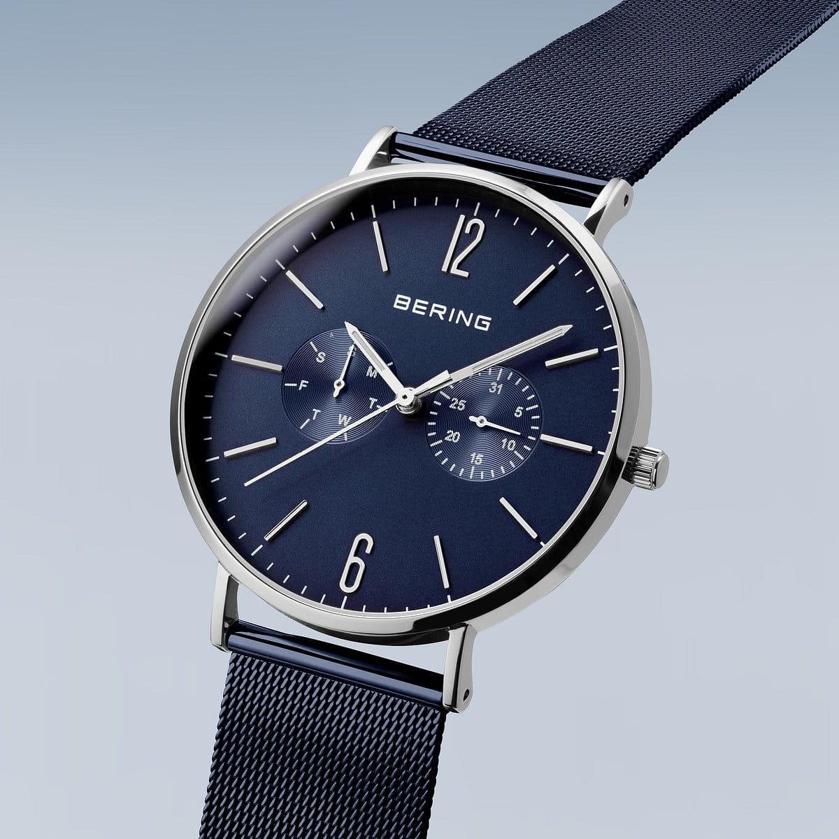 Bering 14240-303 zegarek srebrny klasyczny Classic bransoleta - miniatura 5