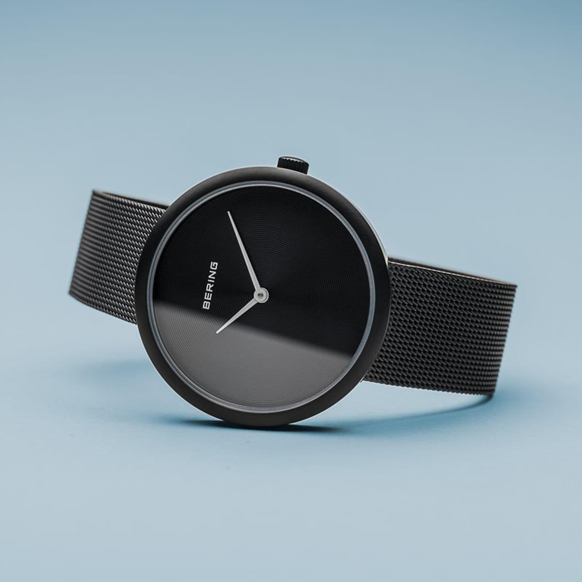 Bering 14333-222 zegarek czarny klasyczny Classic bransoleta - miniatura 4