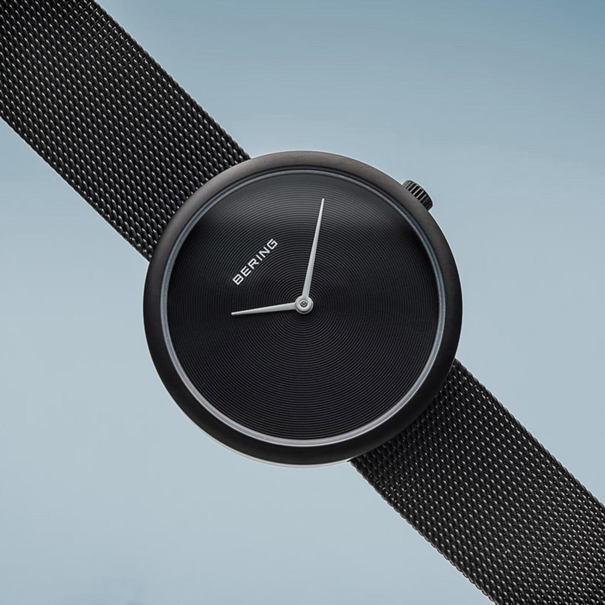 Bering 14333-222 zegarek czarny klasyczny Classic bransoleta - miniatura 5