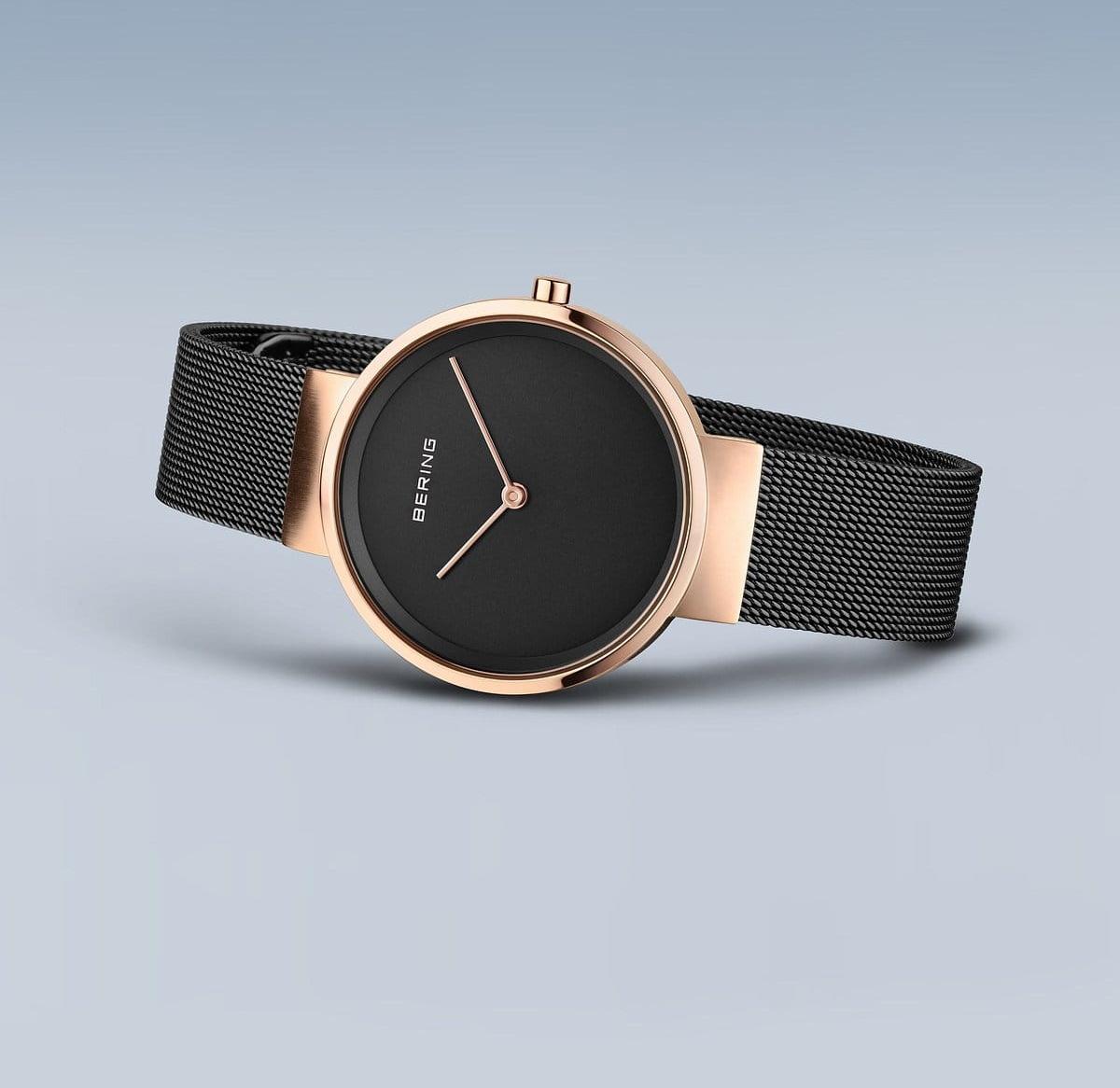 Bering 14531-166 zegarek różowe złoto fashion-modowy Classic bransoleta - miniatura 3