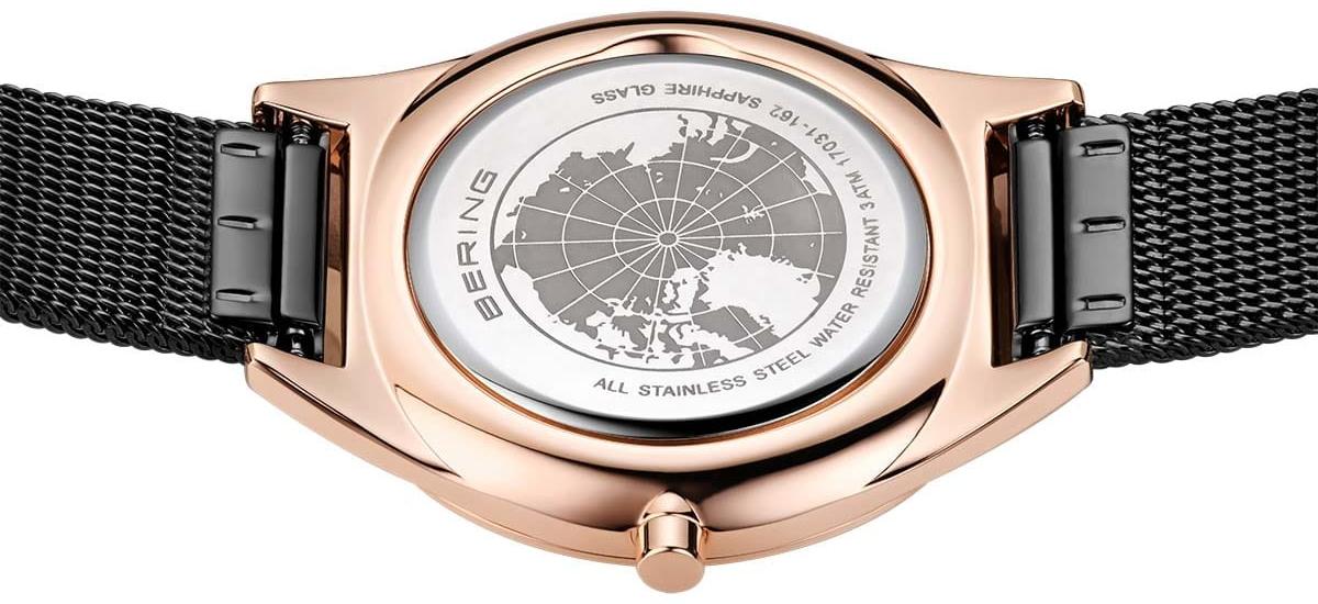 Bering 17031-162 zegarek różowe złoto klasyczny Ultra Slim bransoleta - miniatura 5