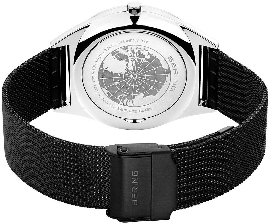 Bering 17140-102 Ultra Slim klasyczny zegarek srebrny - miniatura 7