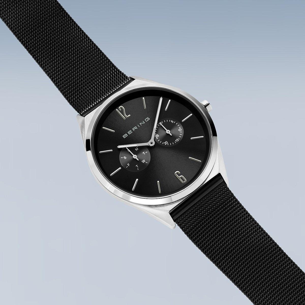 Bering 17140-102 zegarek srebrny klasyczny Ultra Slim bransoleta - miniatura 3