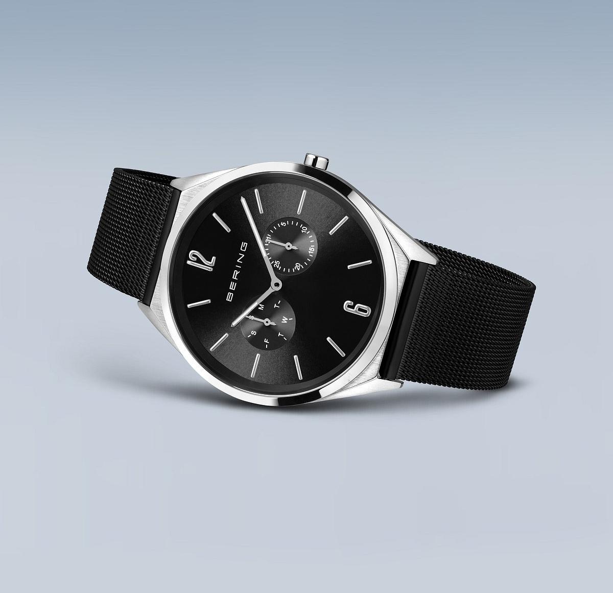 Bering 17140-102 zegarek srebrny klasyczny Ultra Slim bransoleta - miniatura 4