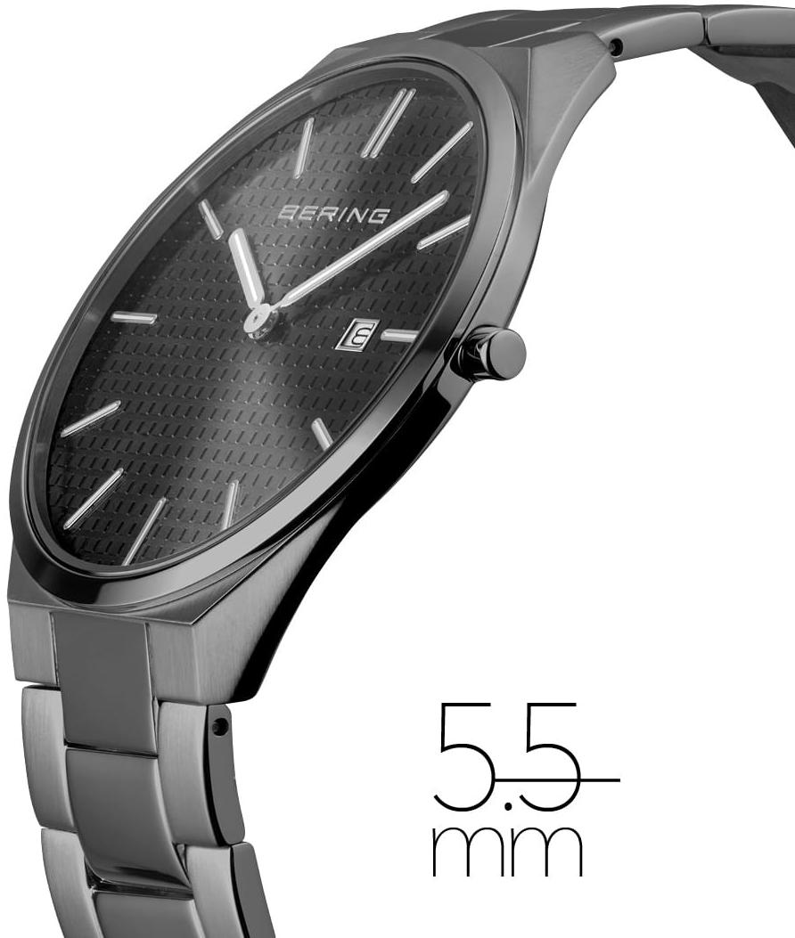 Bering 17240-777 zegarek męski klasyczny Ultra Slim bransoleta