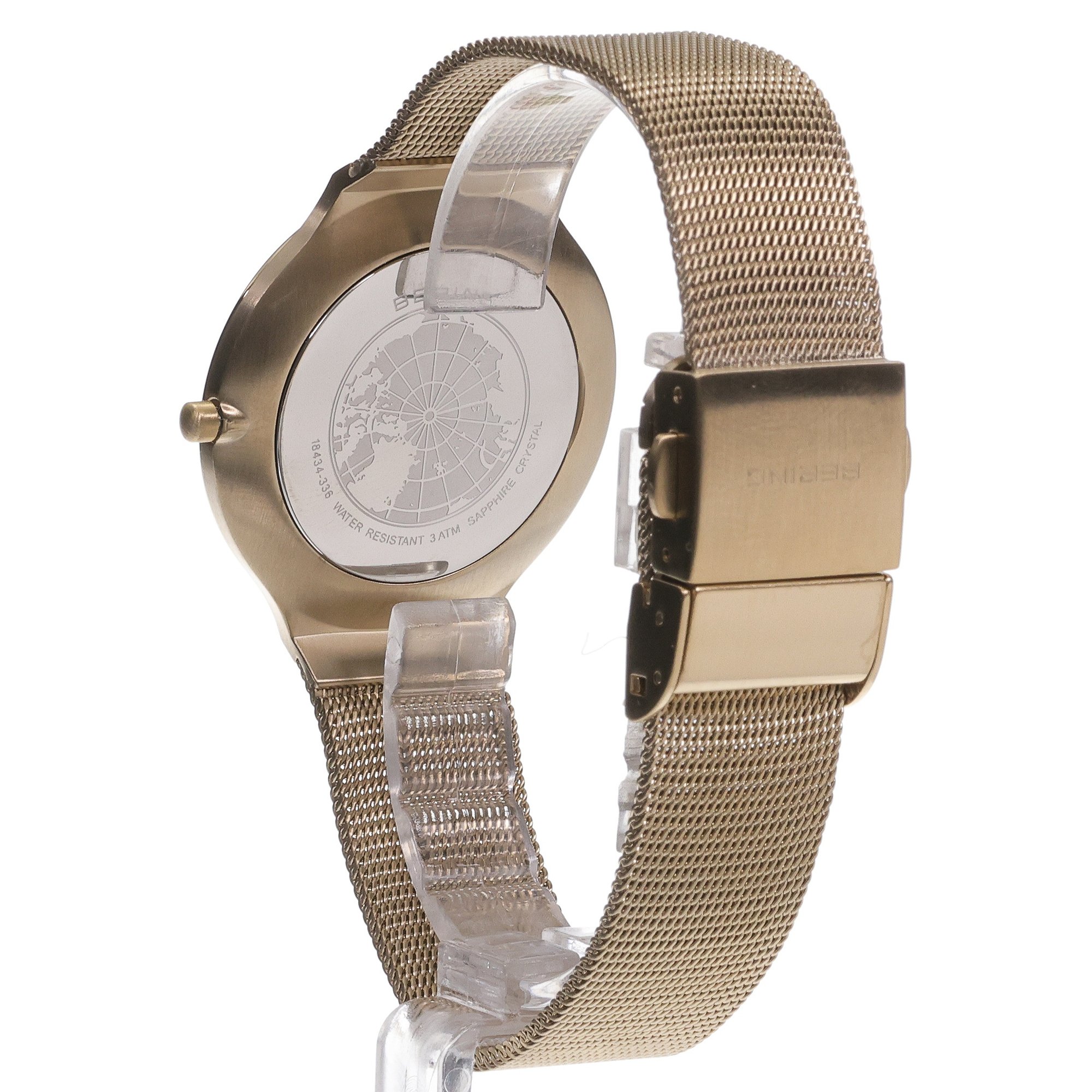 Bering 18434-336 zegarek damski klasyczny Ultra Slim bransoleta - miniatura 4