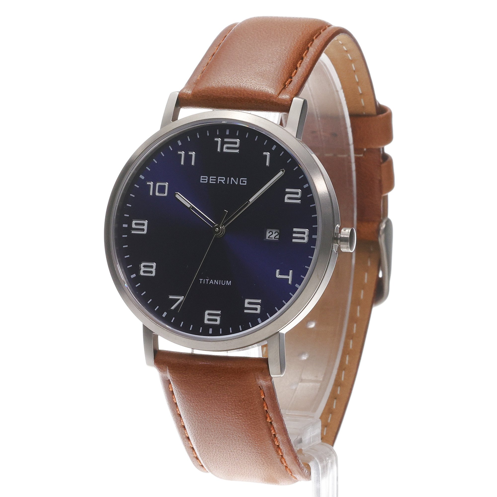 Bering 18640-567 zegarek męski klasyczny Titanium pasek - miniatura 2