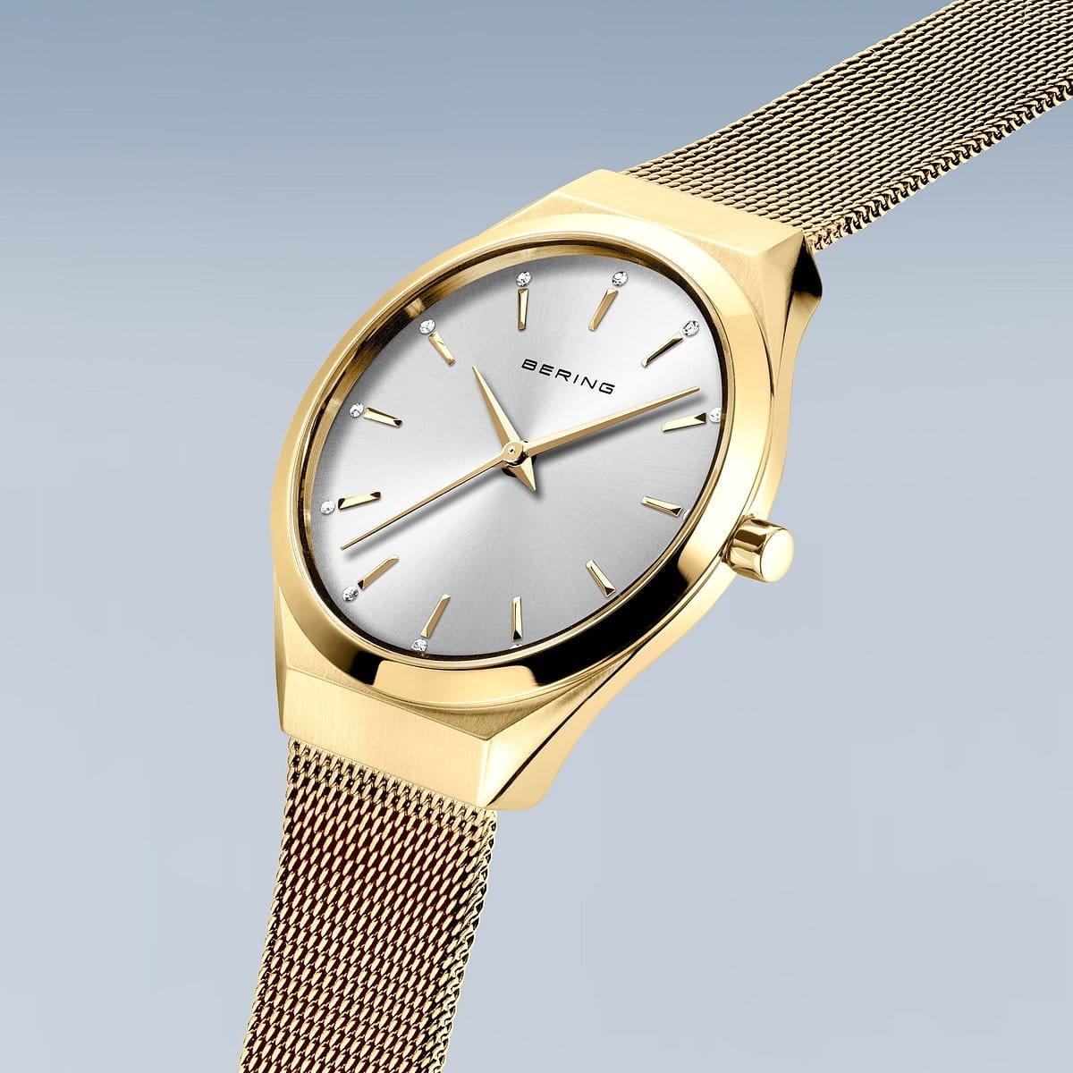Bering 18729-330 zegarek złoty klasyczny Ultra Slim bransoleta - miniatura 5
