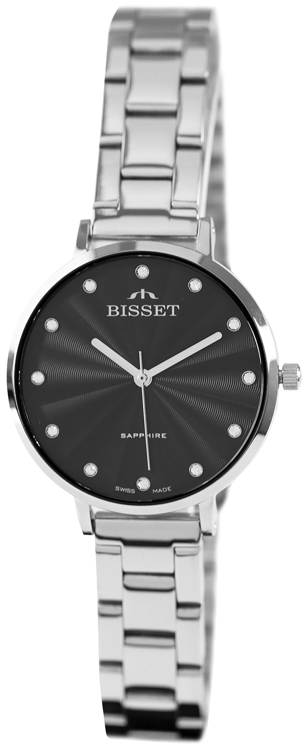 BSBF30 srebrny czarny Bisset BIS122 