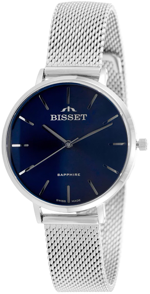 BSBF32 srebrny niebieski Bisset BIS202 