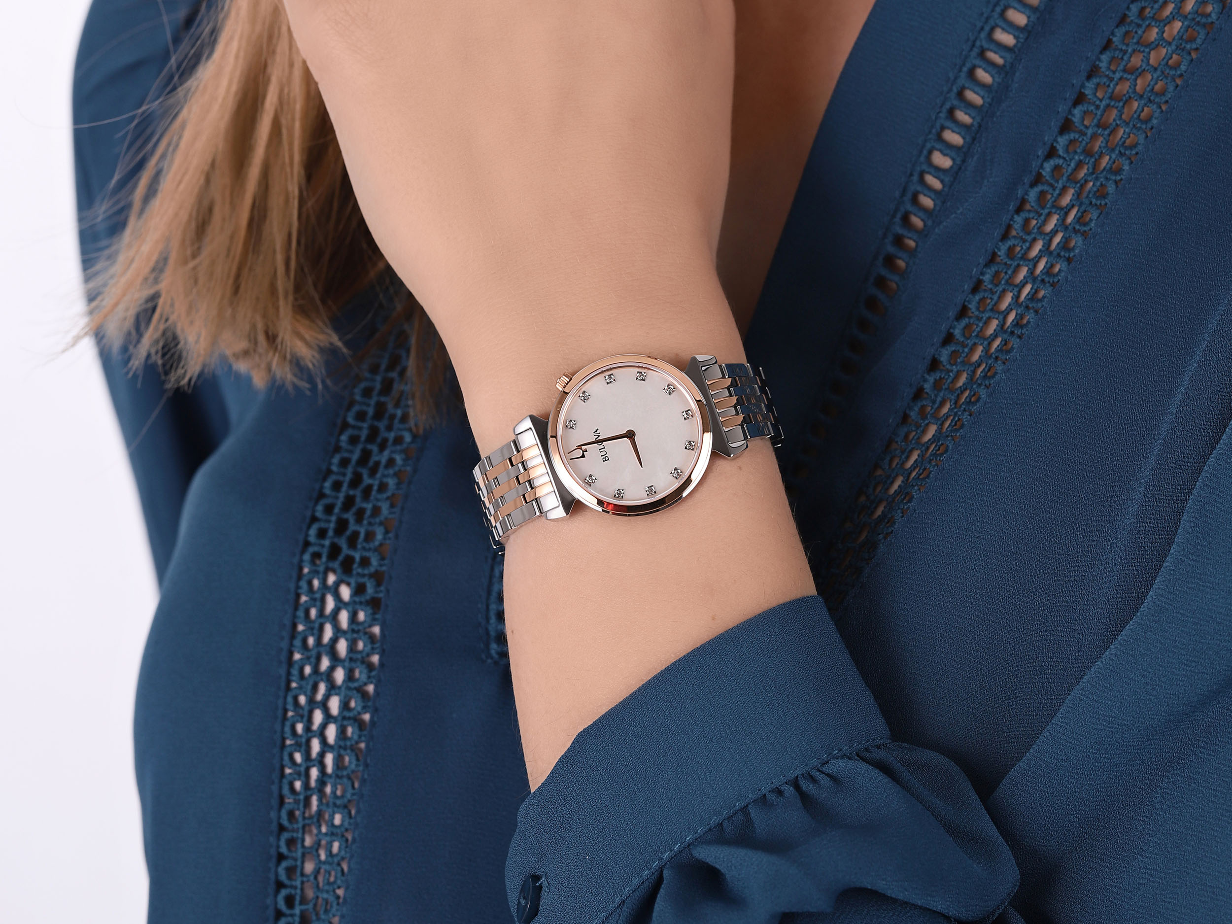 Bulova 98P192 zegarek klasyczny Classic - miniatura 2