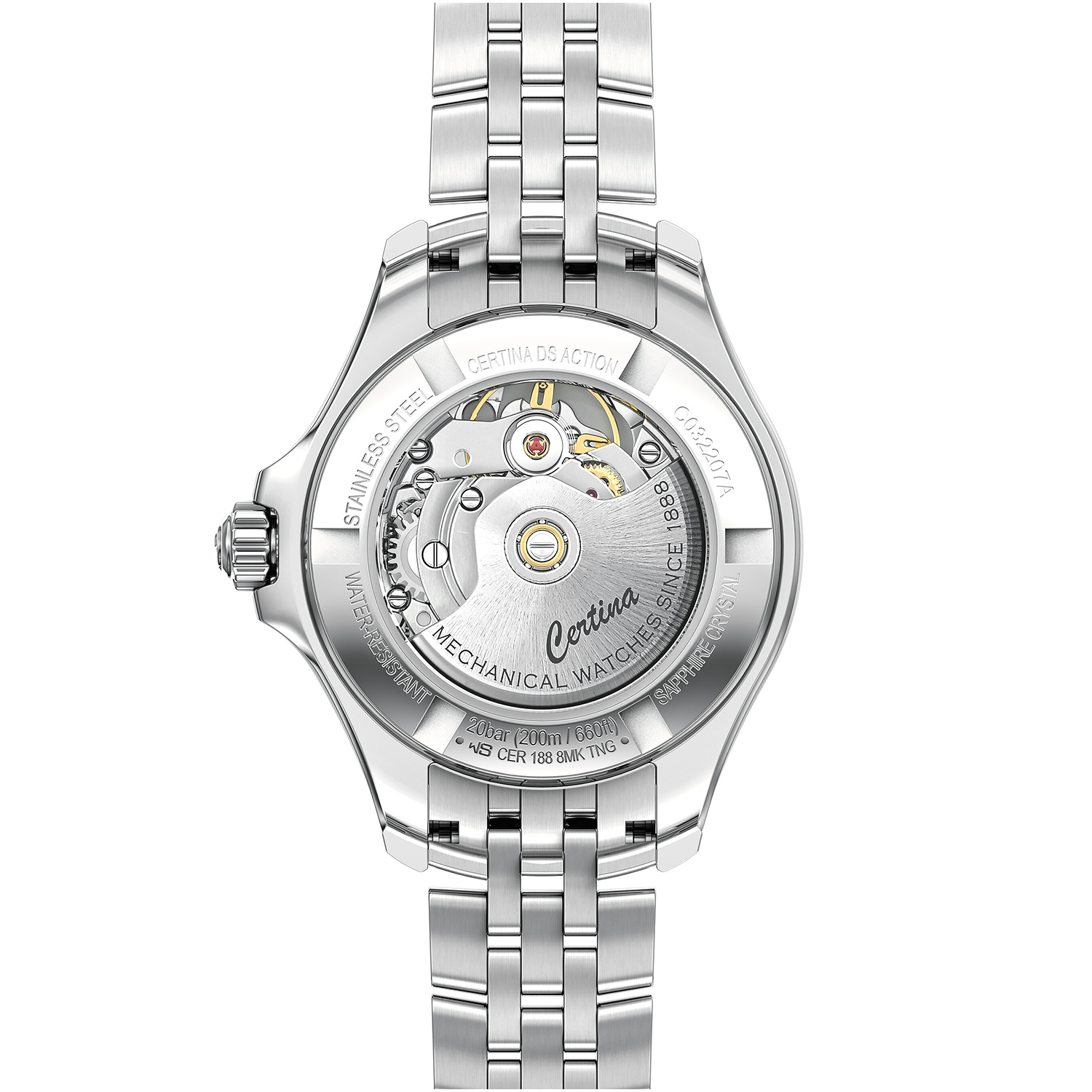 DS Action Lady Powermatic 80 35mm Certina C032.207.11.116.00 - hover