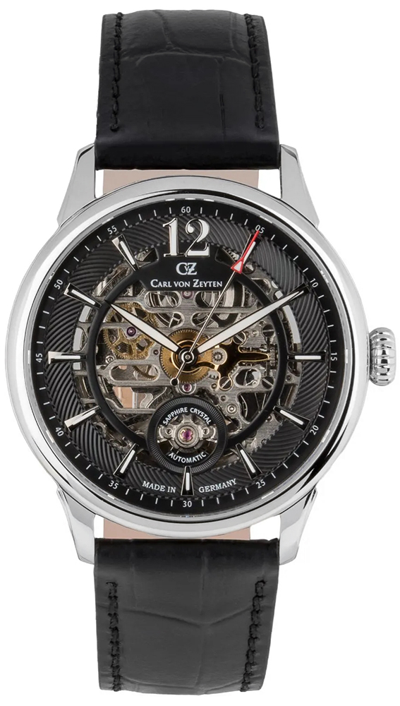 Schramberg Automatic Skeleton Limited Edition Carl von Zeyten CVZ0080BKS 