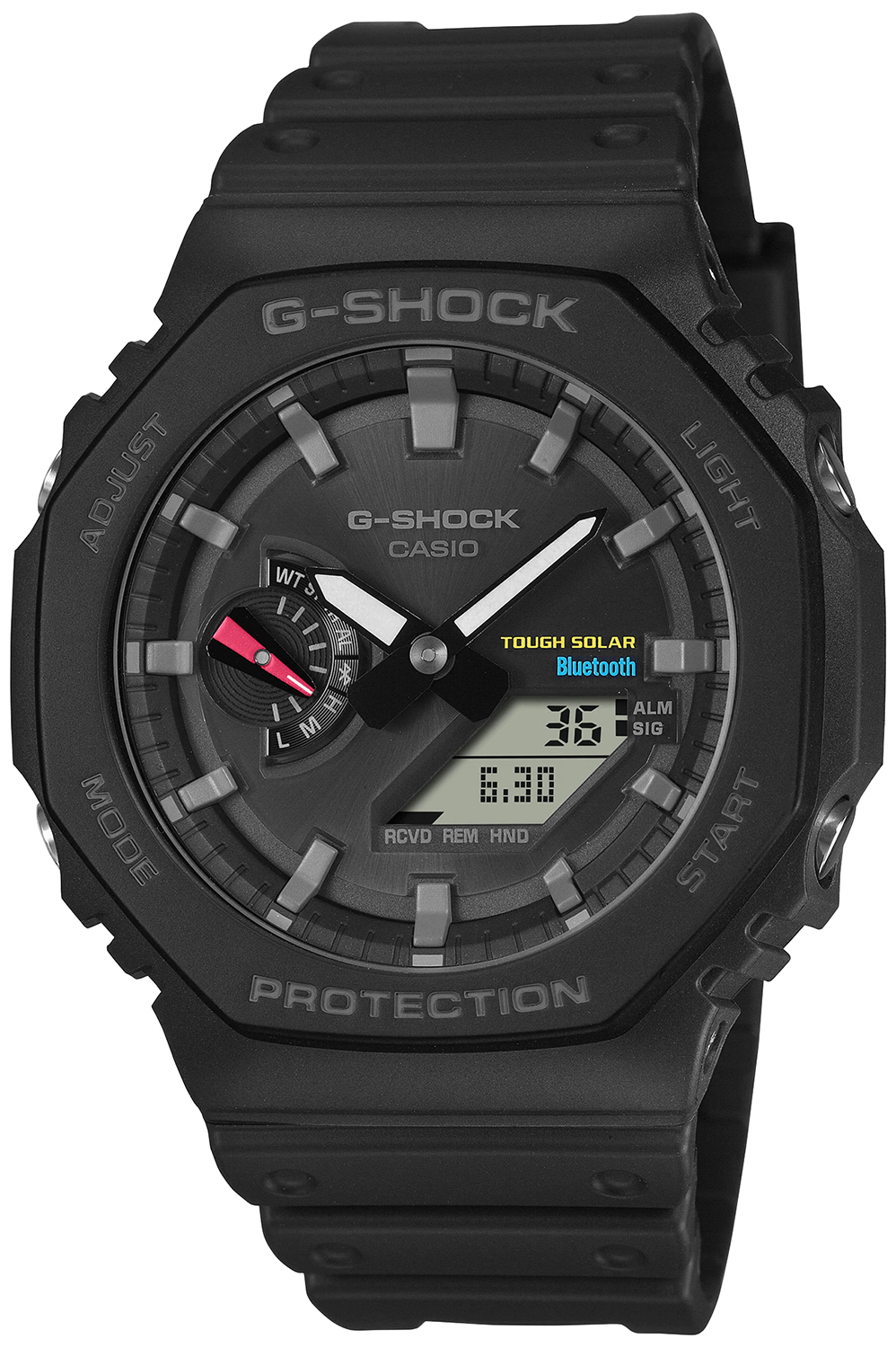 Octagon Black "CasiOak" Solar Bluetooth Carbon Core Guard Casio G-SHOCK GA-B2100-1AER 