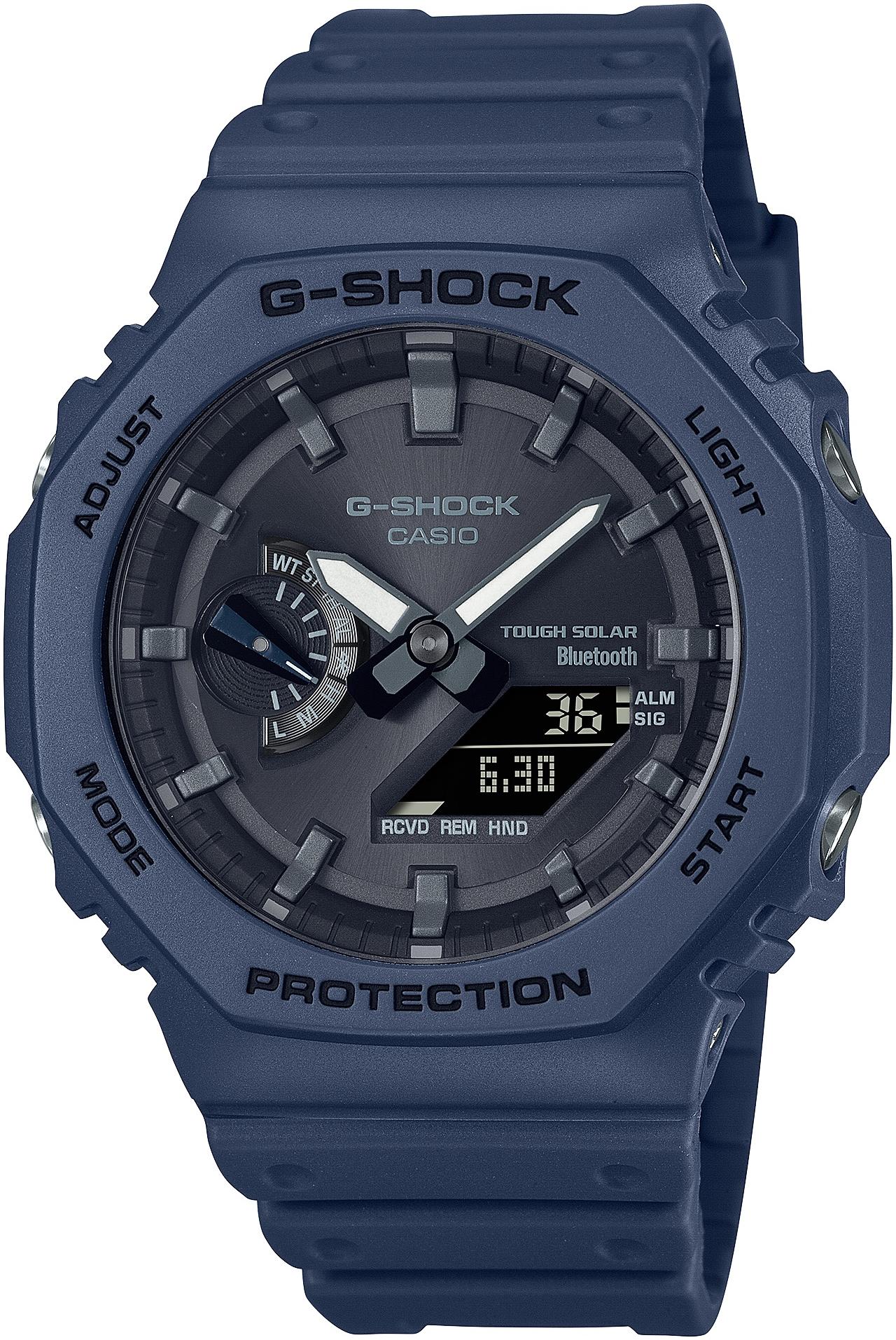Octagon Blue "CasiOak" Solar Bluetooth Carbon Core Guard Casio G-SHOCK GA-B2100-2AER 
