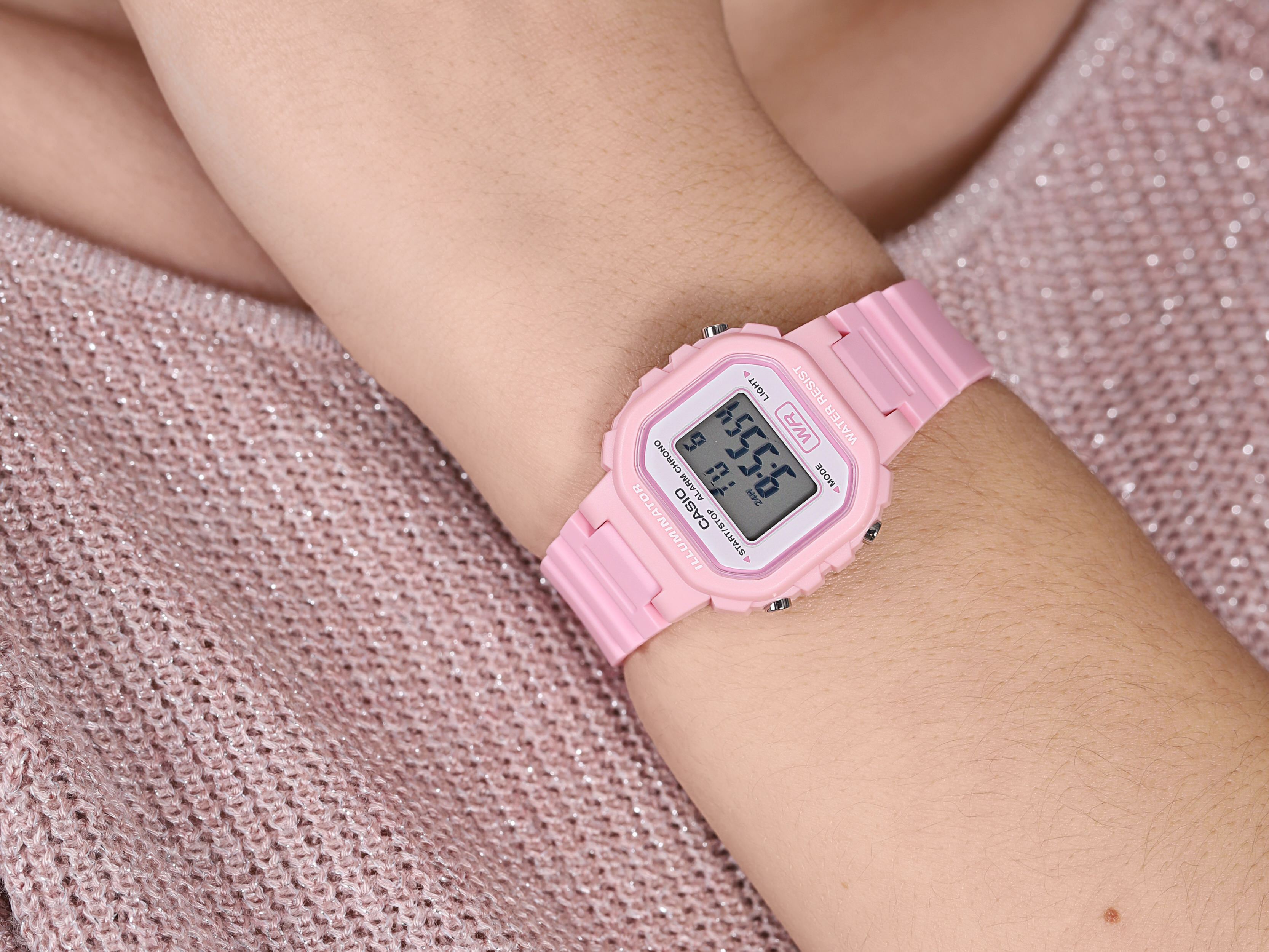 Casio LA-20WH-4A1EF dla dzieci zegarek Sportowe pasek - miniatura 2