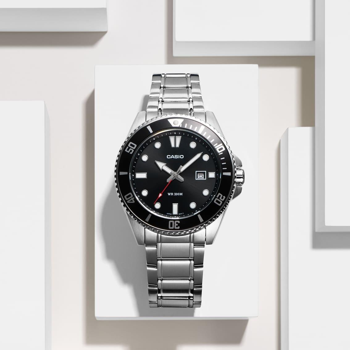 Casio MDV-107D-1A1VEF zegarek męski Klasyczne - miniatura 2
