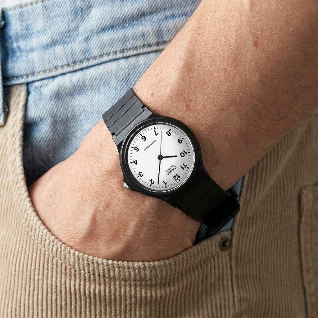 Casio MQ-24-7BLLEG dla chłopca zegarek Klasyczne pasek