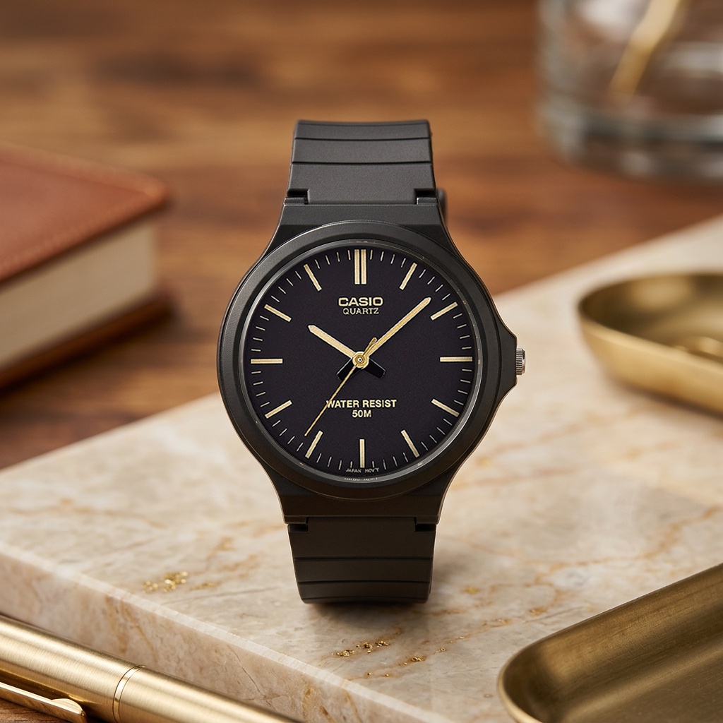 Casio MW-240-1E2VEF męski zegarek Klasyczne pasek - miniatura 3