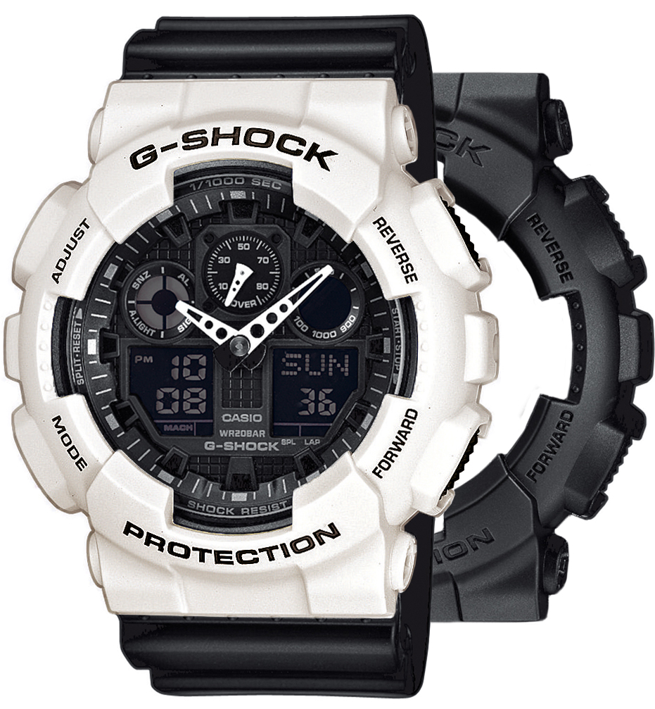  Casio G-SHOCK SET GA-100-1A1ER + BEZEL 10395292 
