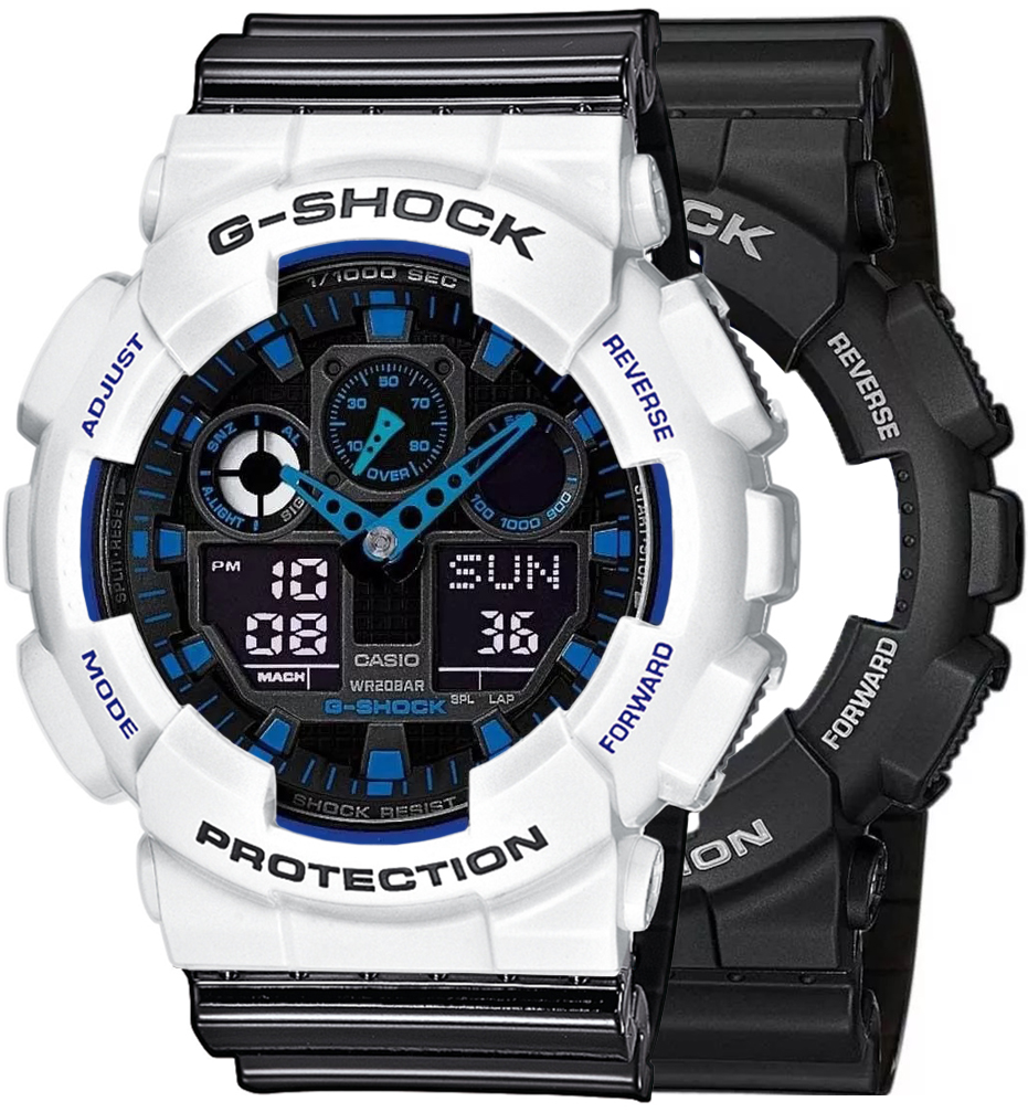Casio SET GA-100-1A2ER + BEZEL 10347600 + PASEK 10378391 - miniatura 1
