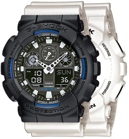 Casio SET GA-100B-7AER + BEZEL 10358741 + PASEK 10395227 - zdjęcie 1