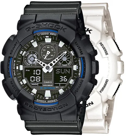 Casio SET GA-100B-7AER + BEZEL 10358741 + PASEK 10467764 - zdjęcie 1