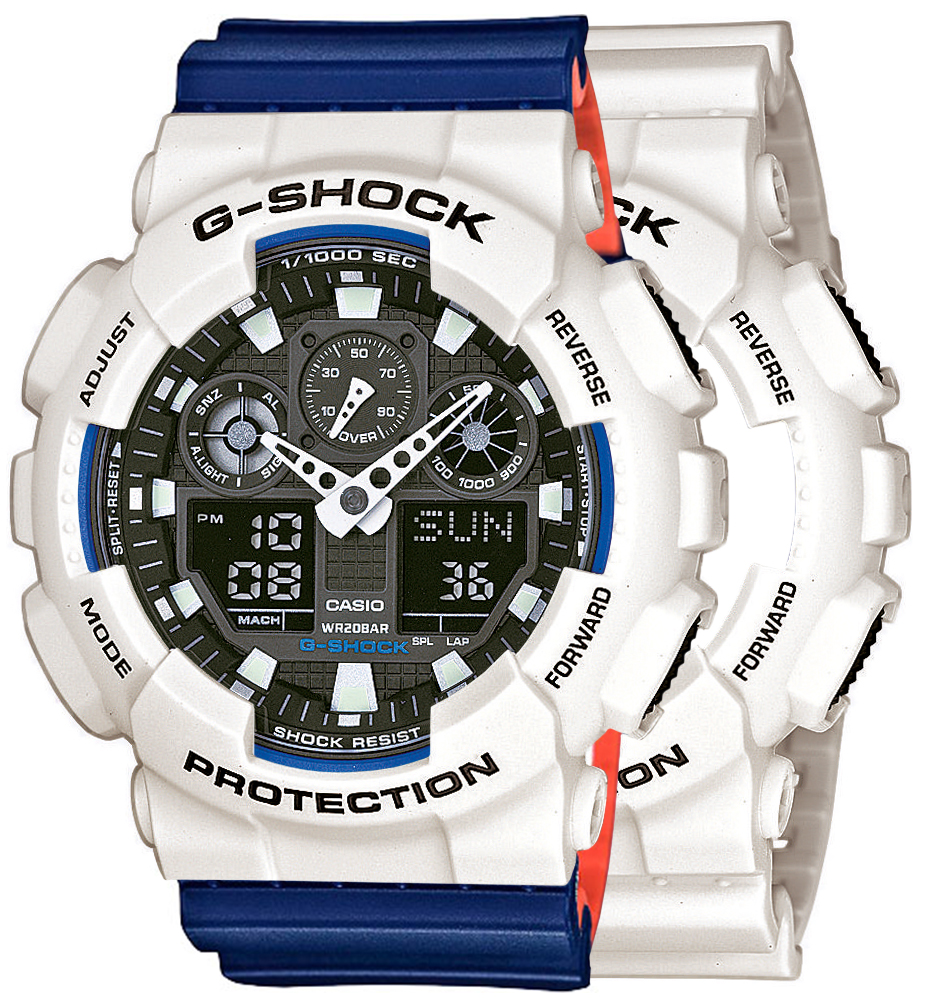 Casio SET GA-100B-7AER + BEZEL 10395292 + PASEK 10527467 - miniatura 1