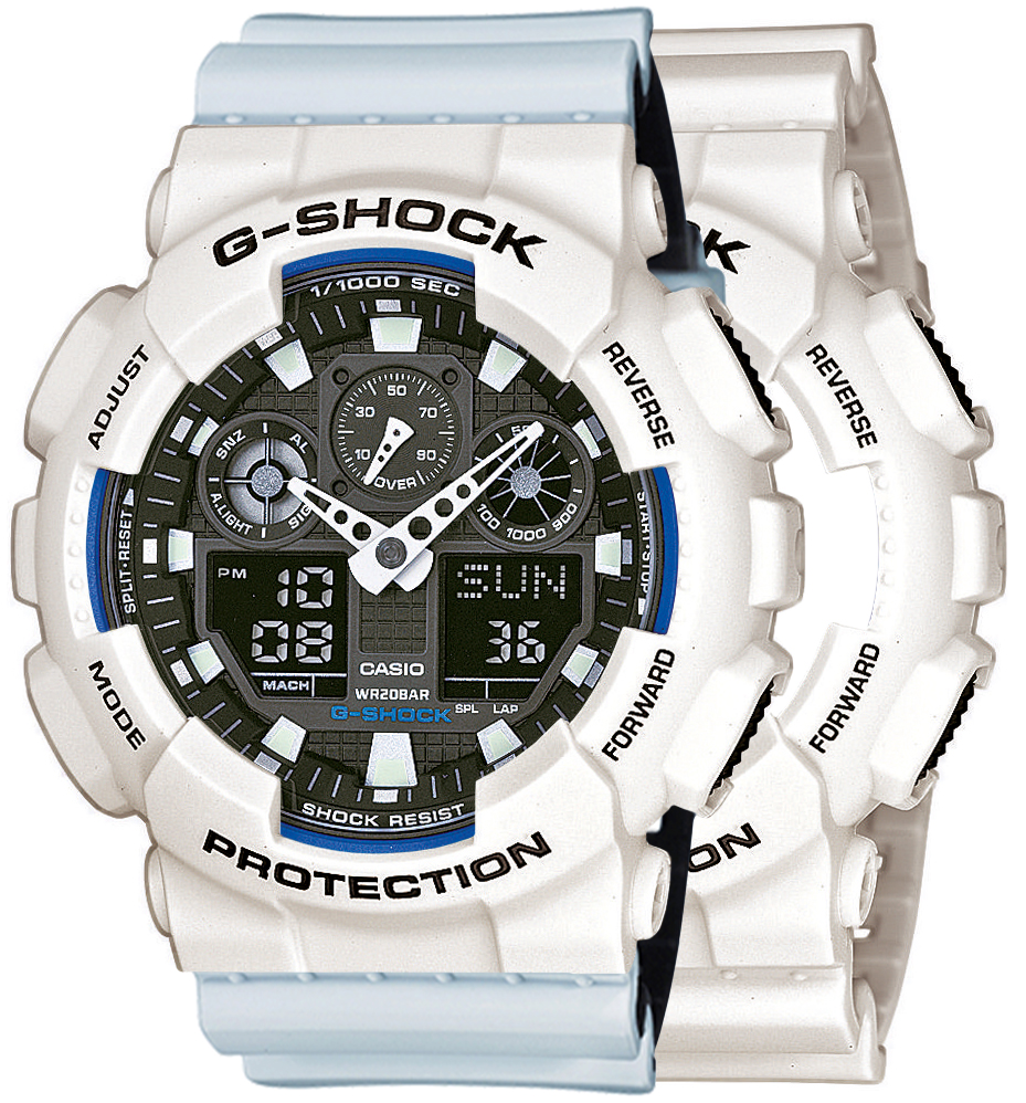  Casio G-SHOCK SET GA-100B-7AER + BEZEL 10395292 + PASEK 10527469 