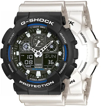 Casio SET GA-100B-7AER + BEZEL 10508136 + PASEK 10395227 - zdjęcie 1