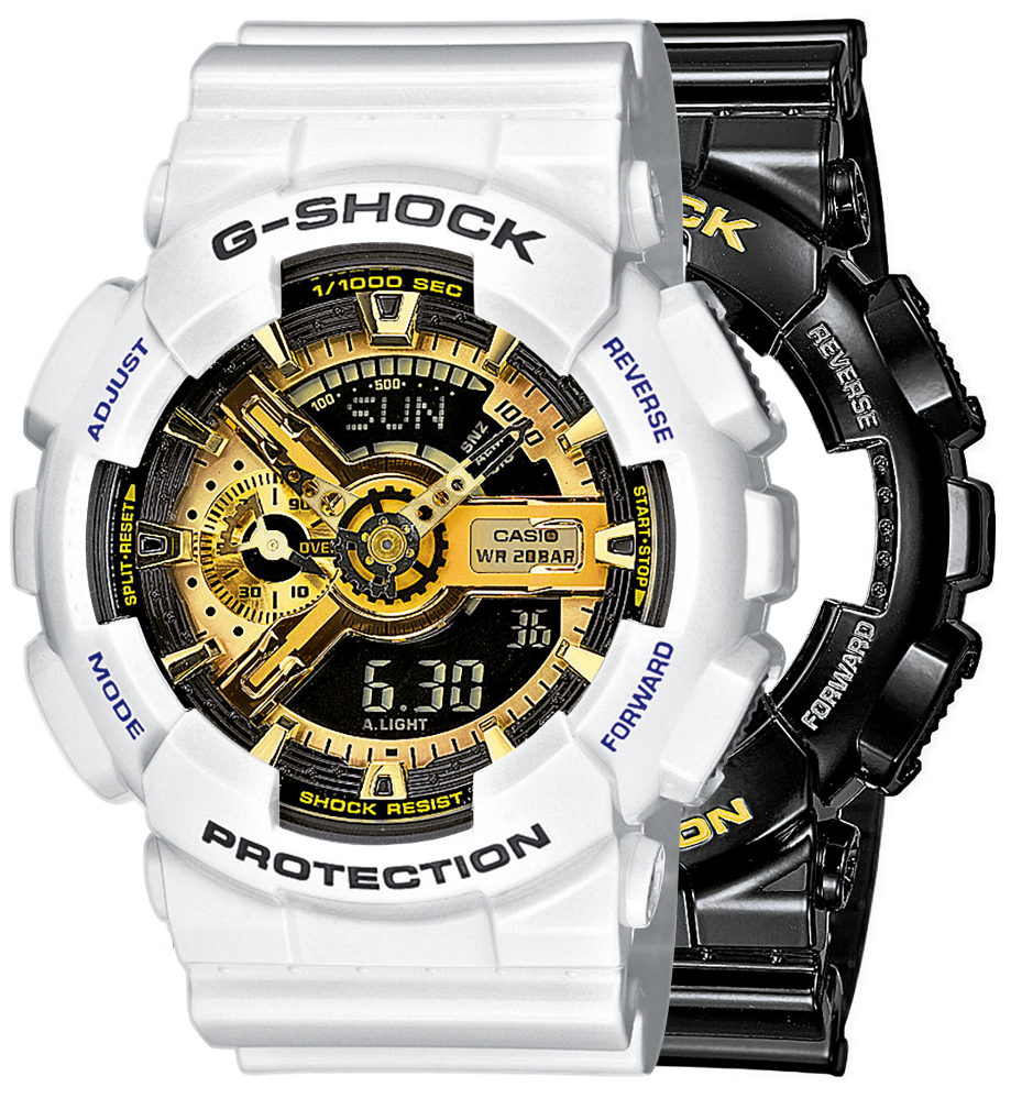  Casio G-SHOCK SET GA-110GB-1AER + BEZEL 10347600 + PASEK 10347710 
