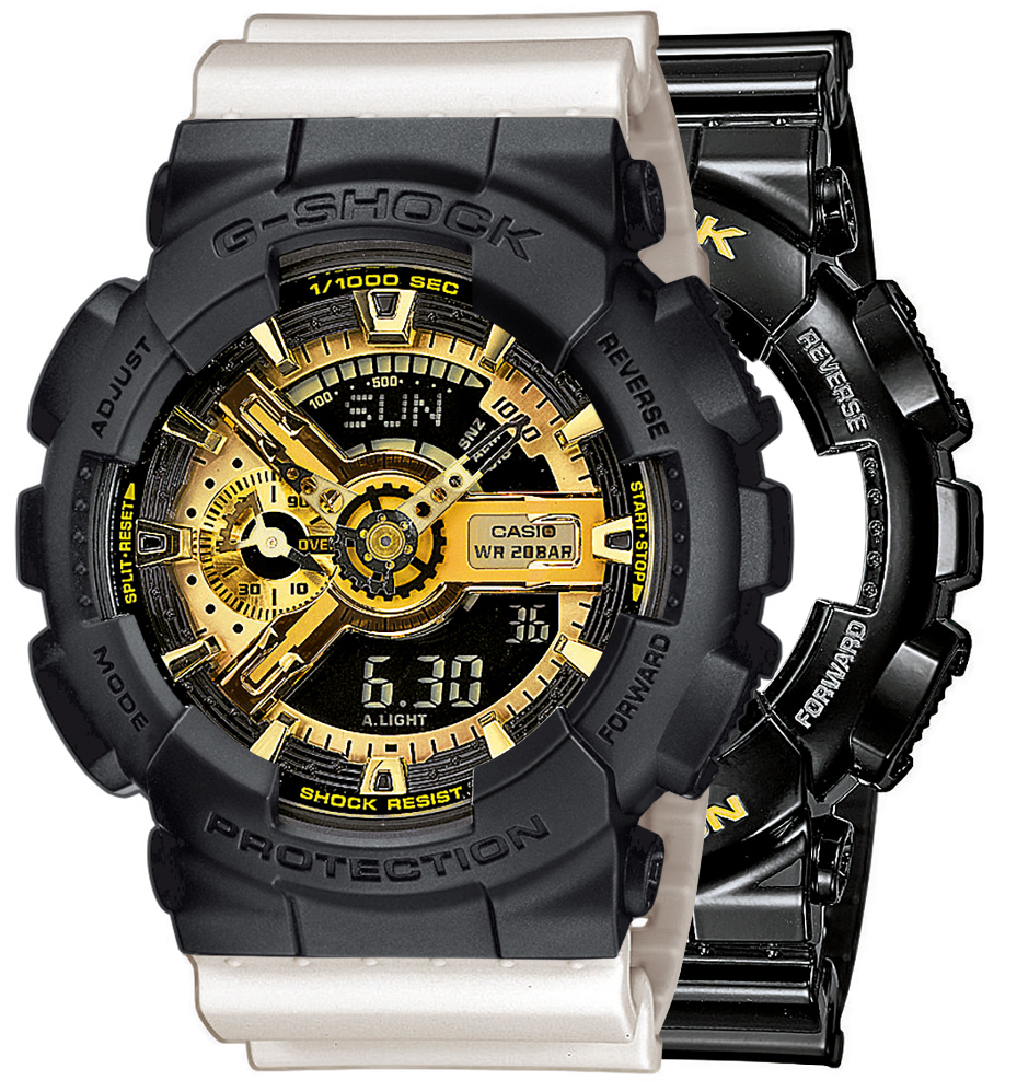 Casio SET GA-110GB-1AER + BEZEL 10358741 + PASEK 10395227 - miniatura 1