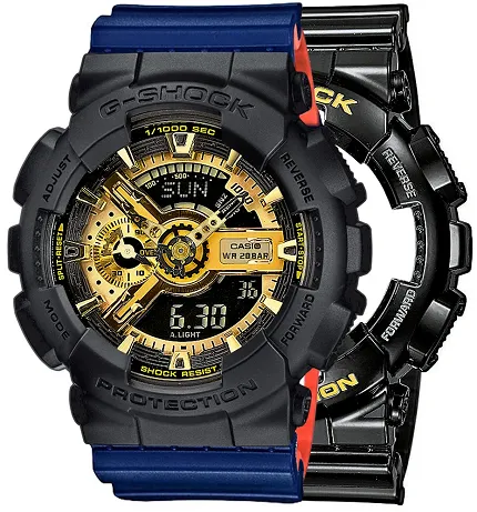 Casio SET GA-110GB-1AER + BEZEL 10358741 + PASEK 10527467 - zdjęcie 1