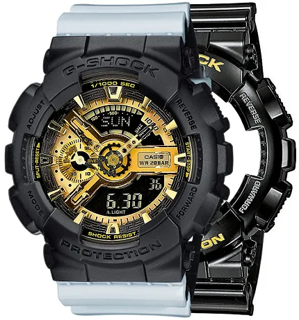 Casio SET GA-110GB-1AER + BEZEL 10358741 + PASEK 10527469 - zdjęcie 1