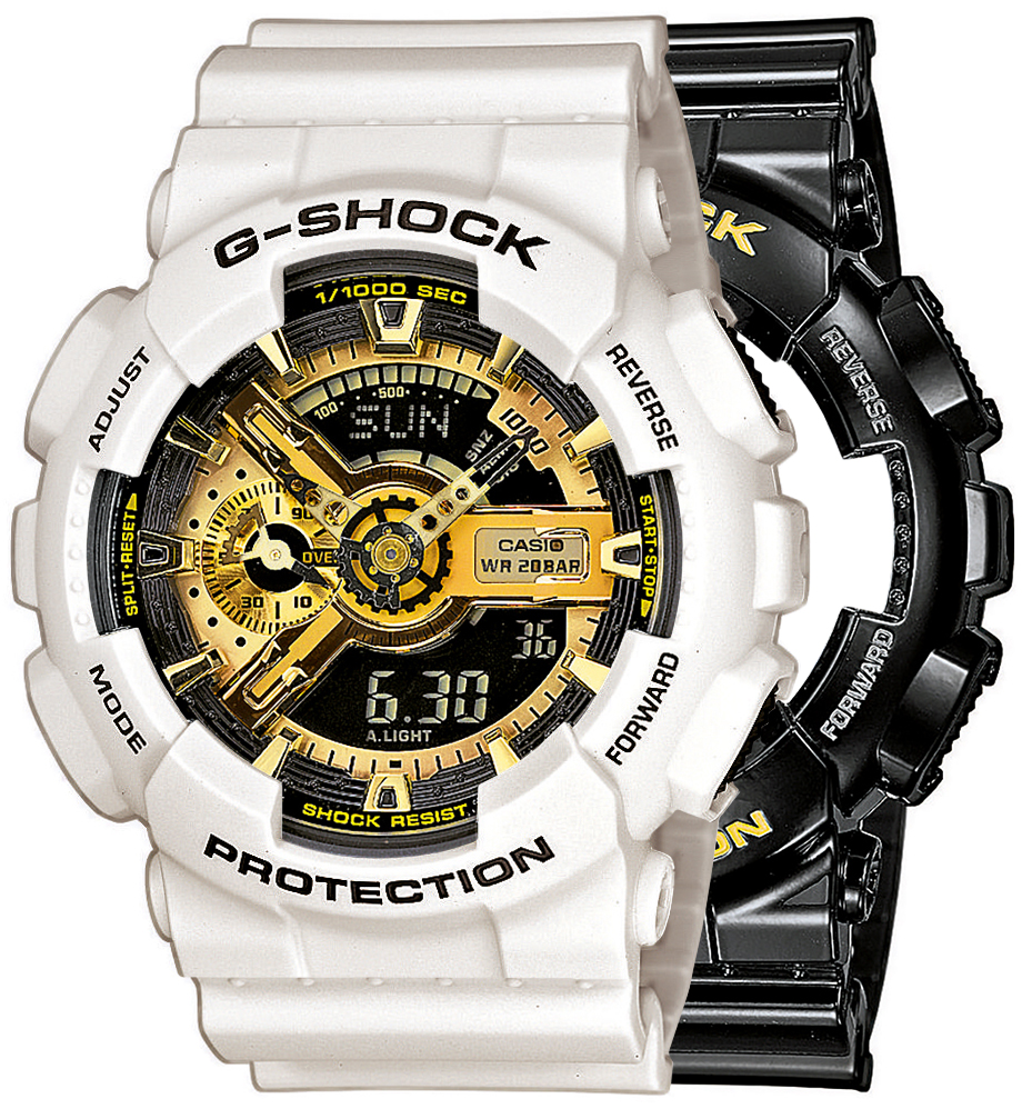  Casio G-SHOCK SET GA-110GB-1AER + BEZEL 10395292 + PASEK 10395227 