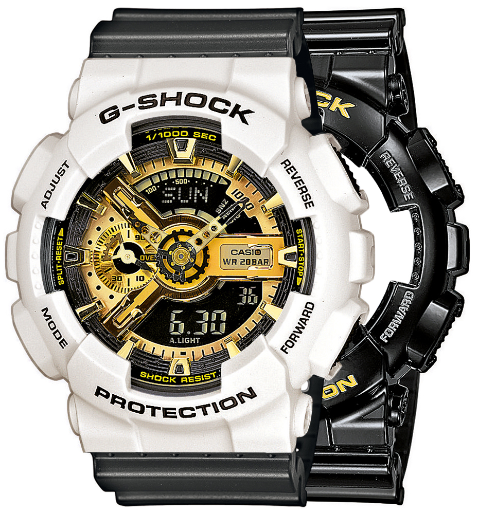  Casio G-SHOCK SET GA-110GB-1AER + BEZEL 10395292 + PASEK 10467764 