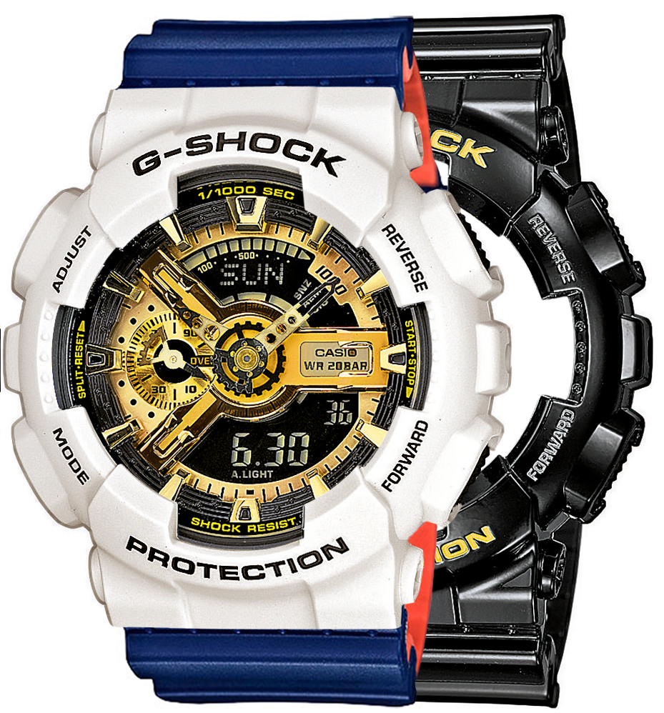 Casio SET GA-110GB-1AER + BEZEL 10395292 + PASEK 10527467 - miniatura 1
