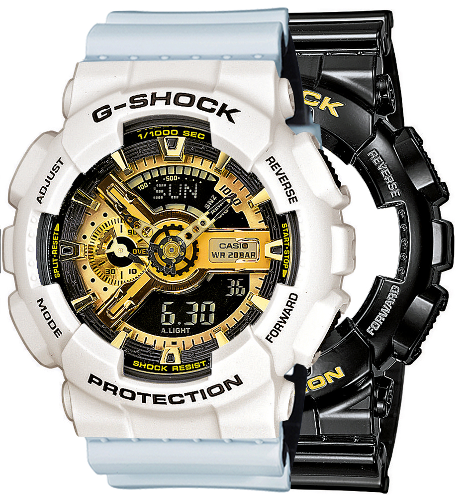Casio SET GA-110GB-1AER + BEZEL 10395292 + PASEK 10527469 - miniatura 1