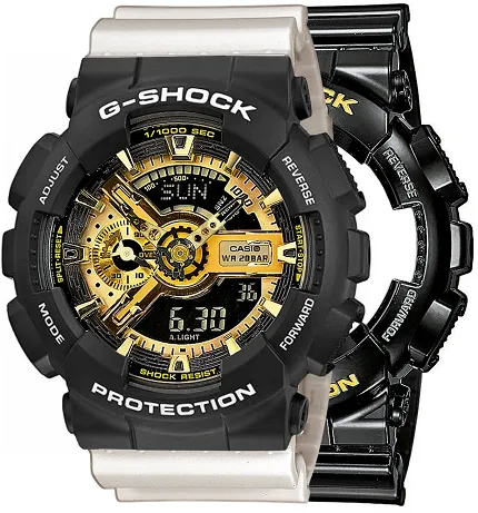 Casio SET GA-110GB-1AER + BEZEL 10508136 + PASEK 10395227 - zdjęcie 1