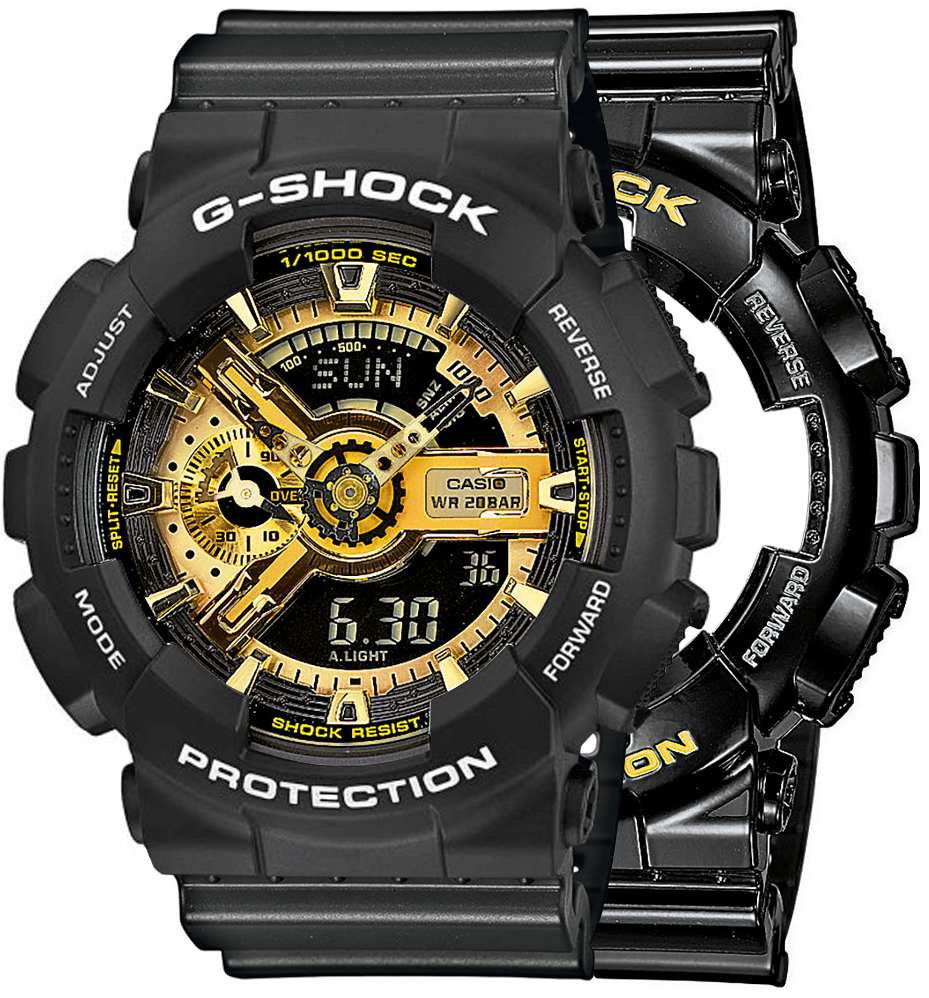 Casio SET GA-110GB-1AER + BEZEL 10508136 + PASEK 10467764 - miniatura 1