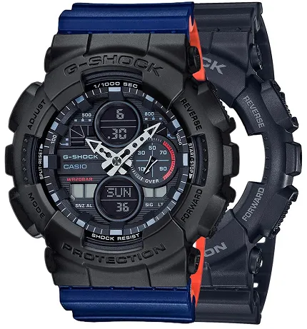 Casio SET GA-140-1A1ER + BEZEL 10358741 + PASEK 10527467 - zdjęcie 1
