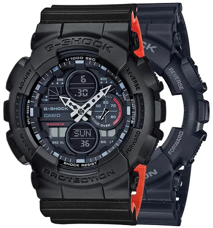 Casio SET GA-140-1A1ER + BEZEL 10358741 + PASEK 10577142 - zdjęcie 1