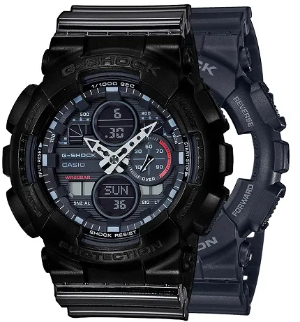 Casio SET GA-140-1A1ER + BEZEL 10523429 + PASEK 10378391 - zdjęcie 1