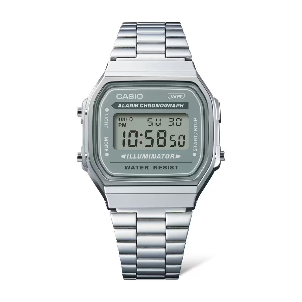 Casio Vintage A168WA-3AYES dla dzieci zegarek VINTAGE Maxi bransoleta - miniatura 2