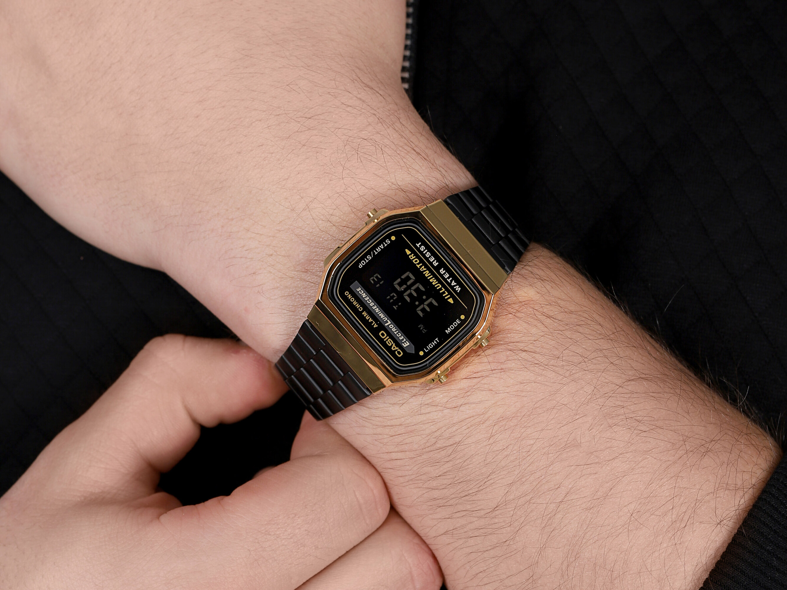 Casio Vintage A168WEGB-1BEF zegarek męski VINTAGE Maxi - miniatura 2