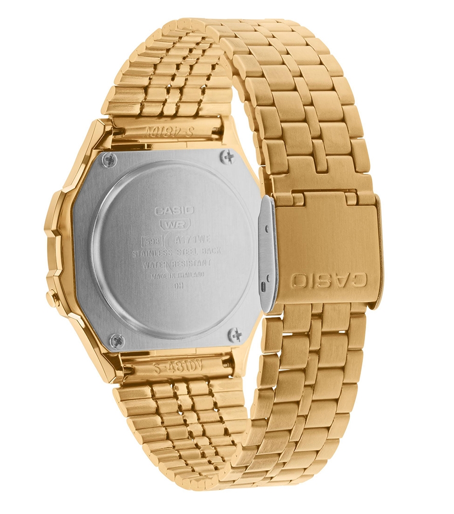 Casio Vintage A171WEG-9AEF damski zegarek VINTAGE Maxi bransoleta - miniatura 3