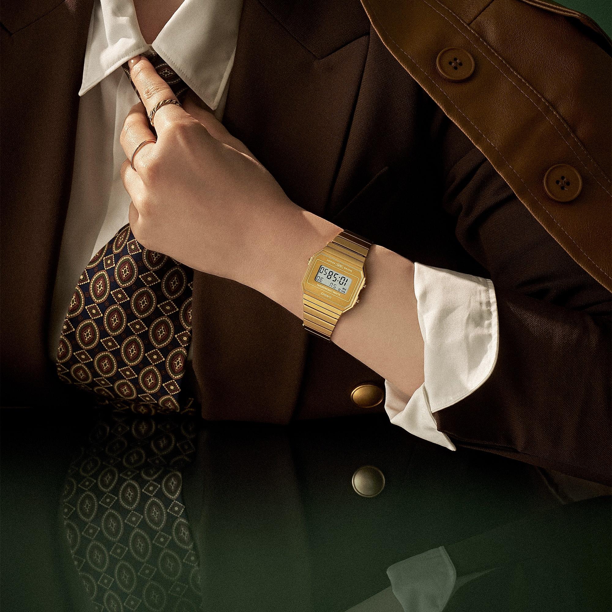 Casio Vintage A700WEVG-9AEF Vintage Iconic zegarek fashion-modowy Vintage - miniatura 2