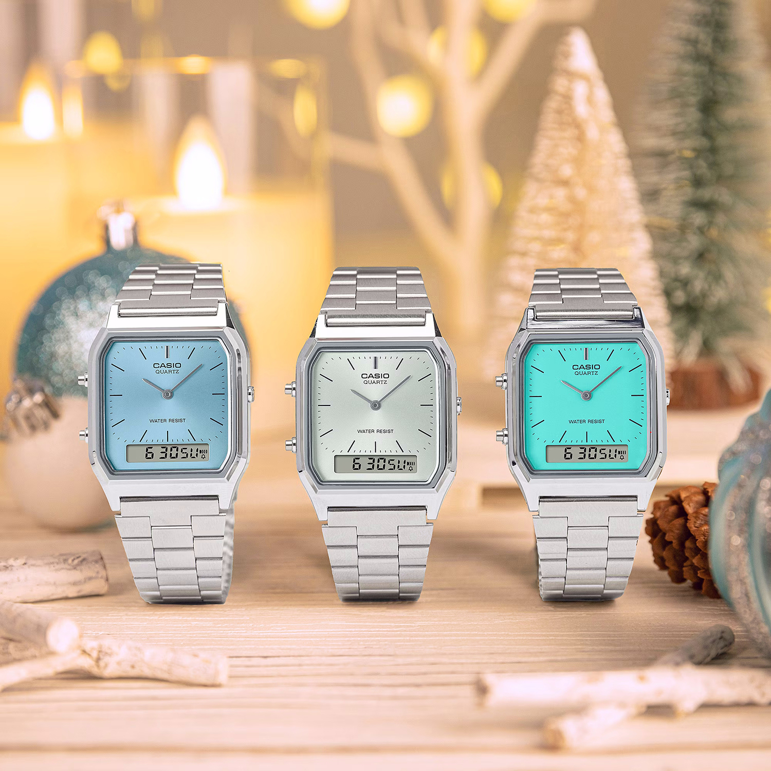 Casio Vintage AQ-230A-2A1MQYES zegarek klasyczny VINTAGE Maxi - miniatura 4