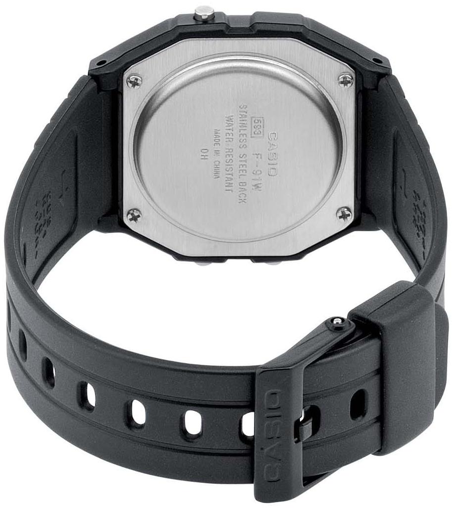 Casio Vintage F-91W-1YEG zegarek sportowy Vintage - miniatura 3