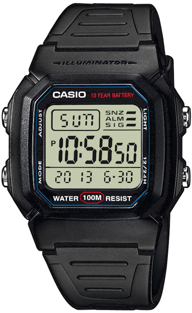 Timeless Collection Casio W-800H-1AVES 